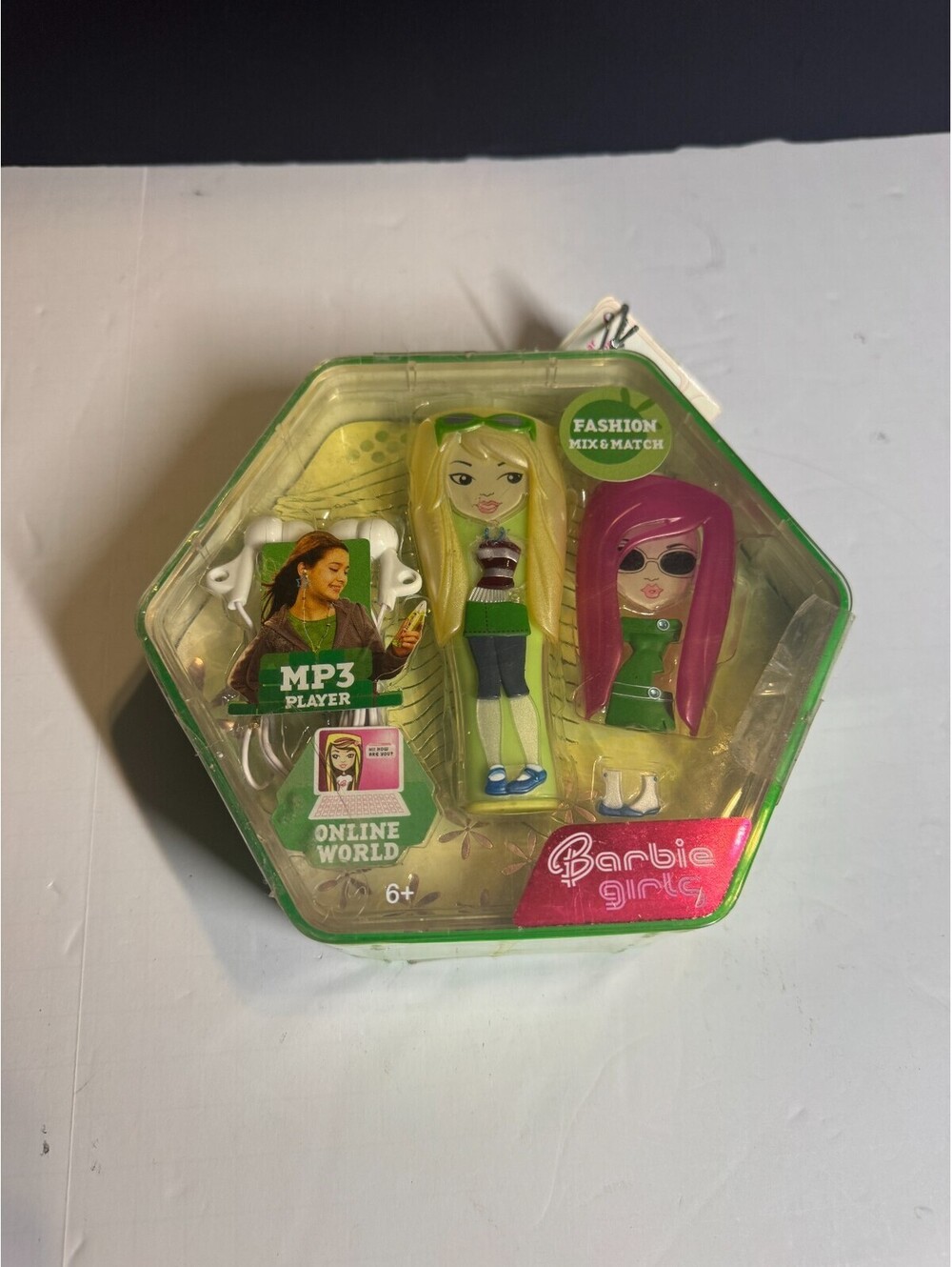 Barbie Girls Fashion Mix & Match MP3 Player 2007 Green NIB Nostalgic